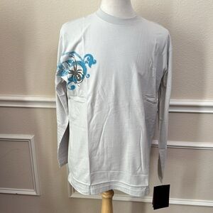 Spyder GRUNGY SWIRL COTTON CREW - Grey